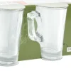 Koopman Verres, Tasses & Carafes<3 tasses à café/thé avec anse EH