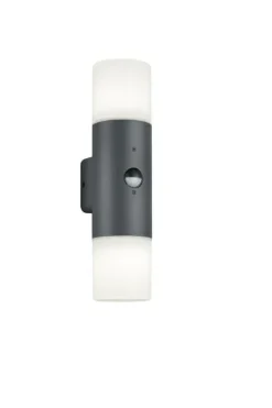 Applique murale 2 ampoules avec détecteur de mouvement HOOSIC