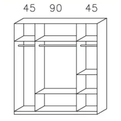 Rauch Armoires À Vêtements<Armoire à portes battantes KREFELD