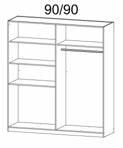 Rauch Armoires À Vêtements<Armoire à portes battantes HOMBURG