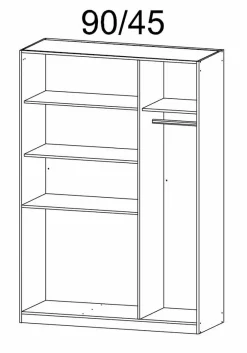 Rauch Armoires À Vêtements<Armoire à portes battantes HOMBURG