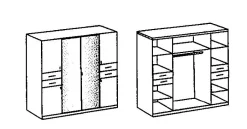 Wimex Armoires À Vêtements<Armoire à portes battantes DANZIG