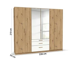 Rauch Armoires À Vêtements<Armoire à portes battantes ABRANTES