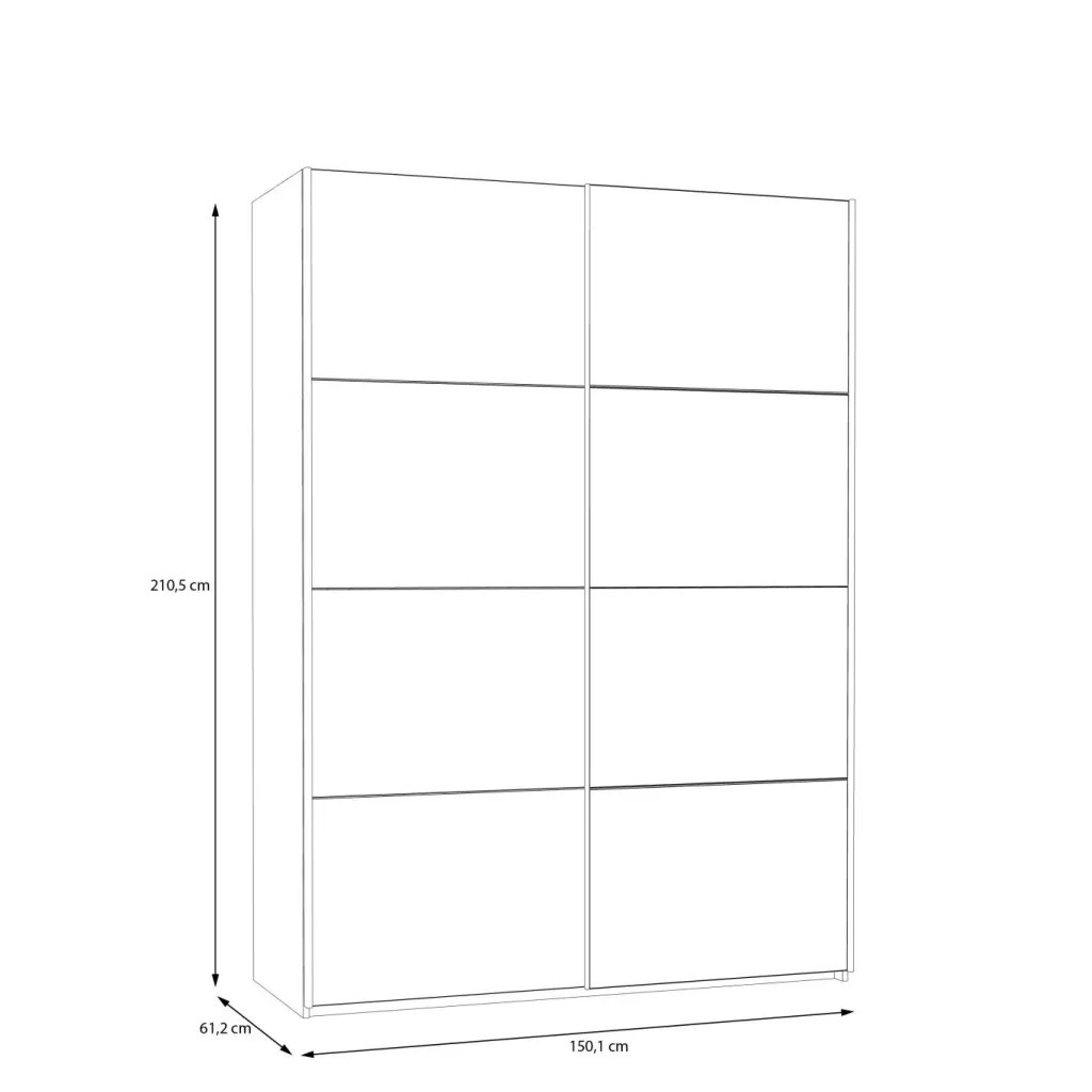 Forte Armoires À Vêtements<Armoire à portes battantes SCHACH&MATT