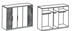 Wimex Armoires À Vêtements<Armoire à portes battantes ANDORRA