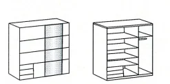 Wimex Armoires À Vêtements<Armoire à portes coulissantes EMDEN