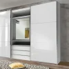 Armoire à portes coulissantes avec miroir pivotant intégré MAGIC GLAS