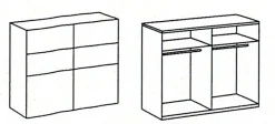 Wimex Armoires À Vêtements<Armoire à portes coulissantes ANGIE