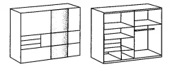Wimex Armoires À Vêtements<Armoire à portes coulissantes BAMBERG