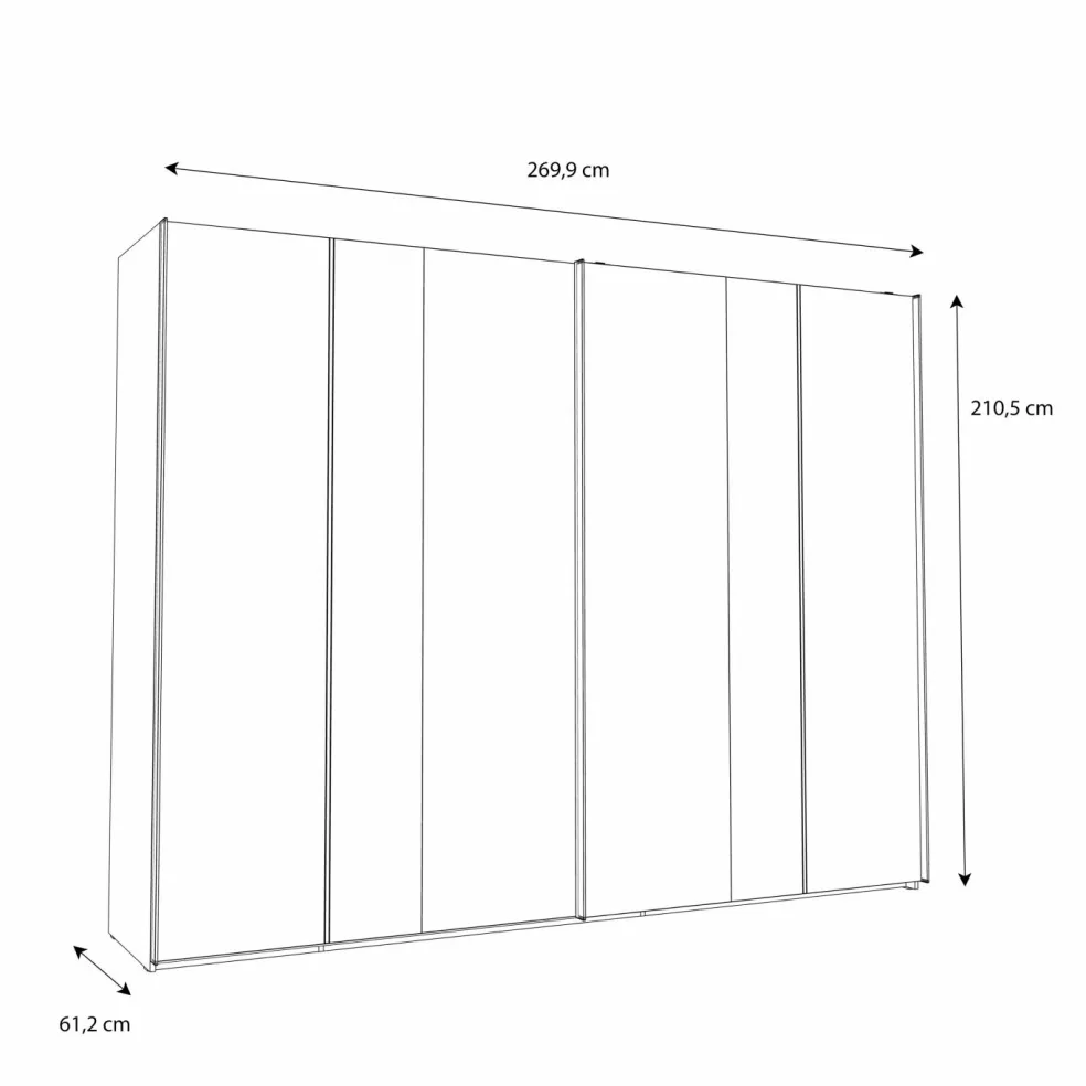 Armoire à portes coulissantes FOTYNA