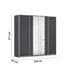 Rauch Armoires À Vêtements<Armoire à portes coulissantes FARO