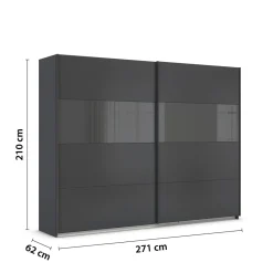 Rauch Armoires À Vêtements<Armoire à portes coulissantes QUADRA