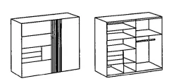 Wimex Armoires À Vêtements<Armoire à portes coulissantes MORENO