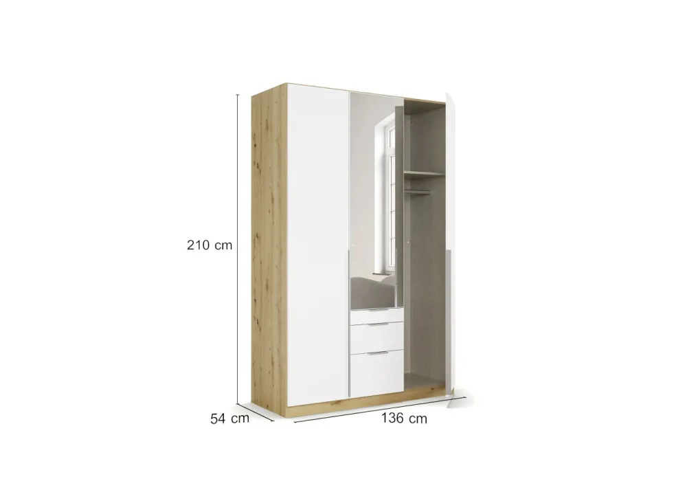 Armoire à vêtements ALABAMA