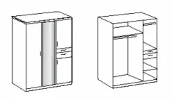 Wimex Armoires À Vêtements<Armoire à vêtements KOBLENZ