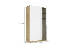 Armoire à vêtements ALABAMA