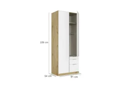 Armoire à vêtements ALABAMA