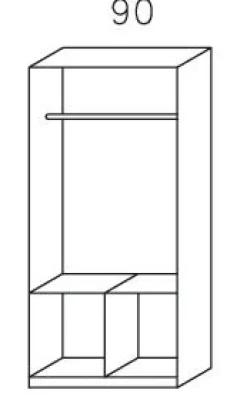 Rauch Armoires À Vêtements<Armoire à vêtements CELLE