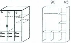 Rauch Armoires À Vêtements<Armoire à vêtements CELLE
