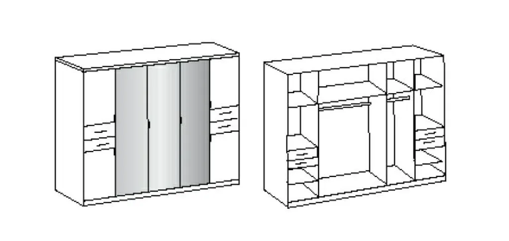 Wimex Armoires À Vêtements<Armoire à vêtements DANZIG