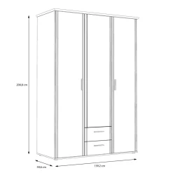 Forte Armoires À Vêtements<Armoire à vêtements GLORIA