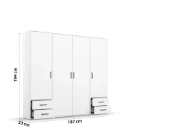 Rauch Armoires À Vêtements<Armoire à vêtements VOYAGER