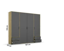 Rauch Armoires À Vêtements<Armoire à vêtements VOYAGER