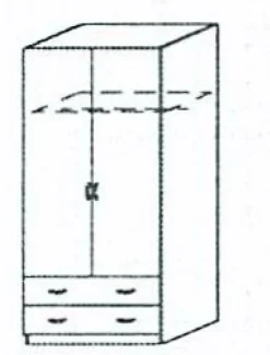 Rauch Armoires À Vêtements<Armoire combinée à portes battantes CASE