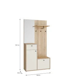 Forte Vestiaires D'Entrée Complets<Armoire compacte KENDRAY