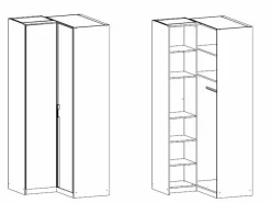 Rauch Armoires À Vêtements<Armoire d'angle ESSENSA