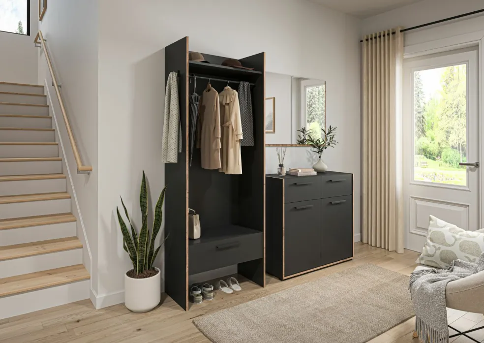 Armoire de penderie BUENO