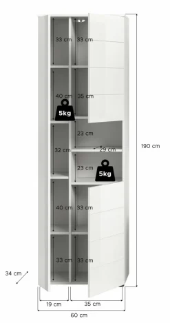 Xonox Armoires De Salle De Bains<Armoire de salle de bains AMBO