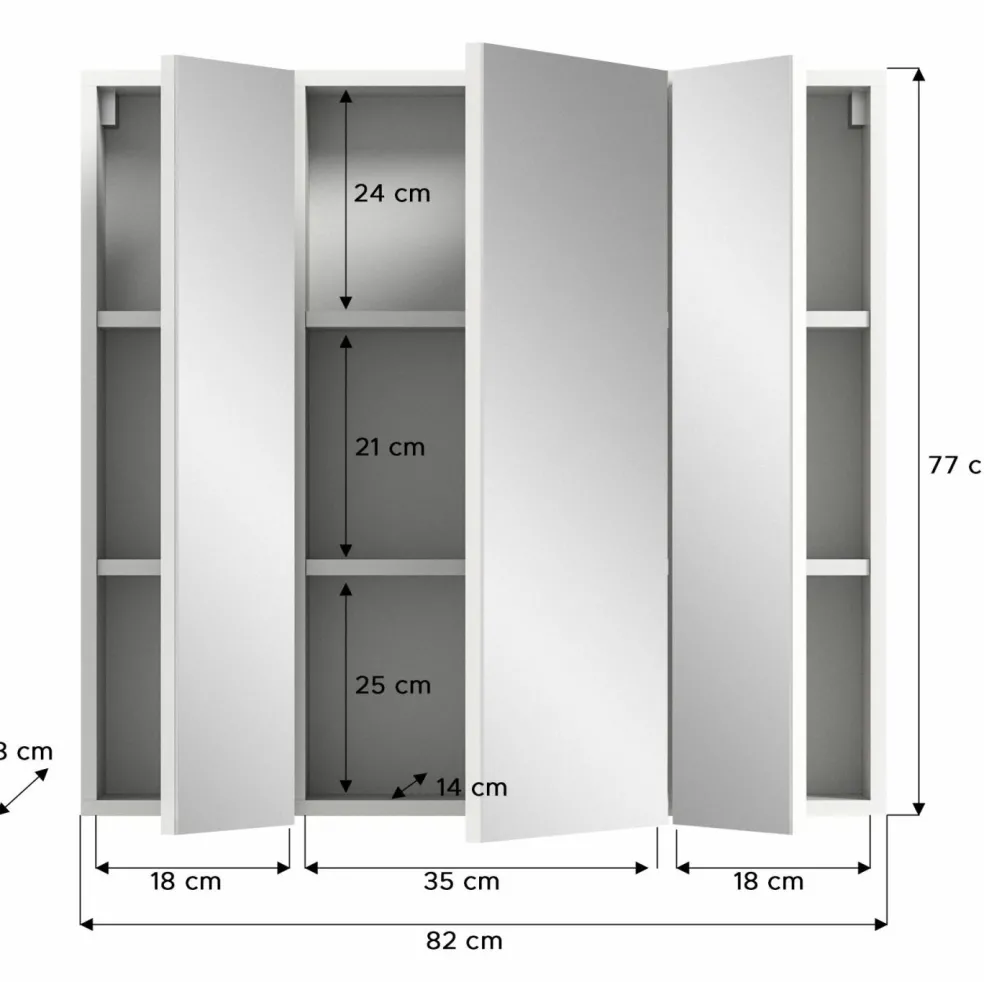 Armoire de toilette AMBO