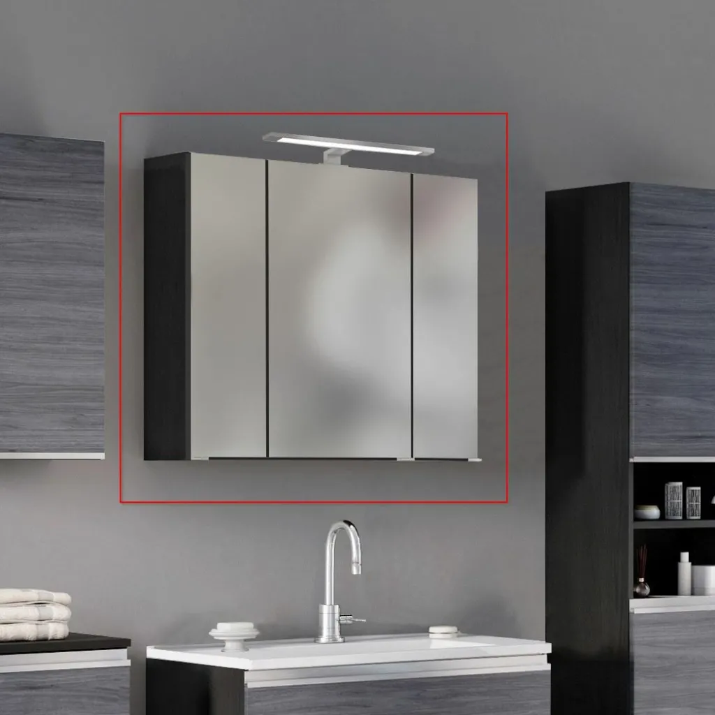 Held Armoires De Toilette|Armoires De Toilette<Armoire de toilette 3D 80 cm AREZZO