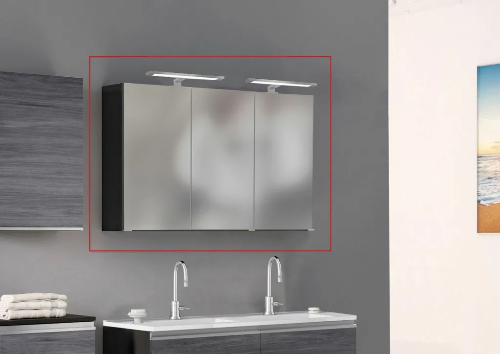 Held Armoires De Toilette|Armoires De Toilette<Armoire de toilette 3D 120 cm AREZZO
