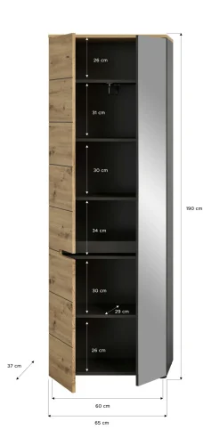 Xonox Armoires De Vestiaire<Armoire d'entrée GOBA