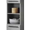 Bega BBK Armoires De Salle De Bains<Armoire haute SILVER