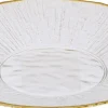 Koopman Vaisselle & Couverts<Assiette à dessert en verre avec bord doré EH