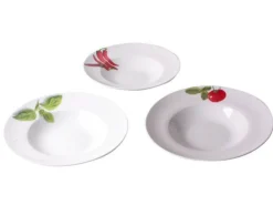 HIT Vaisselle & Couverts<Assiette à pâtes avec motifs GOURMET