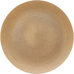Assiette dorée AURORA