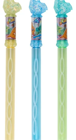 Baguette à bulles de savon à paillettes Dino BUBBLES