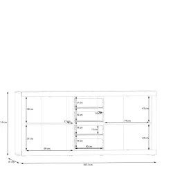 Forte Commodes Combinées|Bahuts<Bahut BACCIO