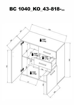 Bahut BC 1040