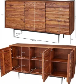 Skyport Commodes Avec Portes|Bahuts<Bahut CAJAMARCA