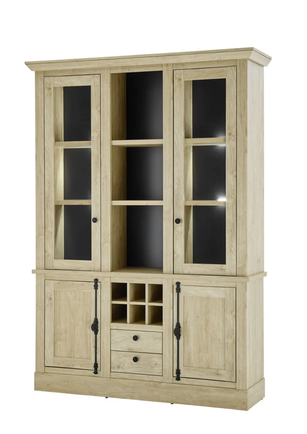 IMV Vaisseliers<Bahut haut vitrine CORNWALL 57