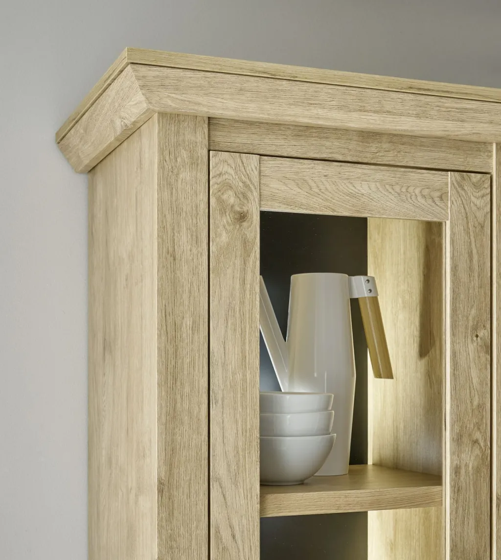 IMV Vaisseliers<Bahut haut vitrine CORNWALL 57
