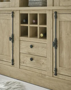 IMV Vaisseliers<Bahut haut vitrine CORNWALL 57