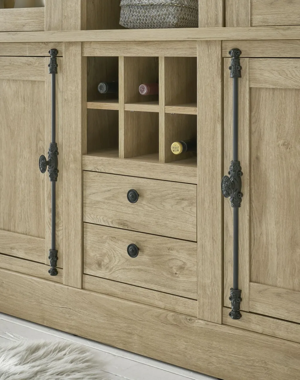 IMV Vaisseliers<Bahut haut vitrine CORNWALL 57