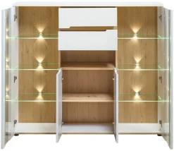 Innostyle Bahuts Hauts<Bahut haut vitrine MEAGAN