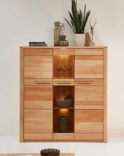 Innostyle Bahuts Hauts<Bahut haut vitrine NATHANIAL